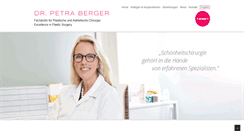 Desktop Screenshot of praxis-berger.com